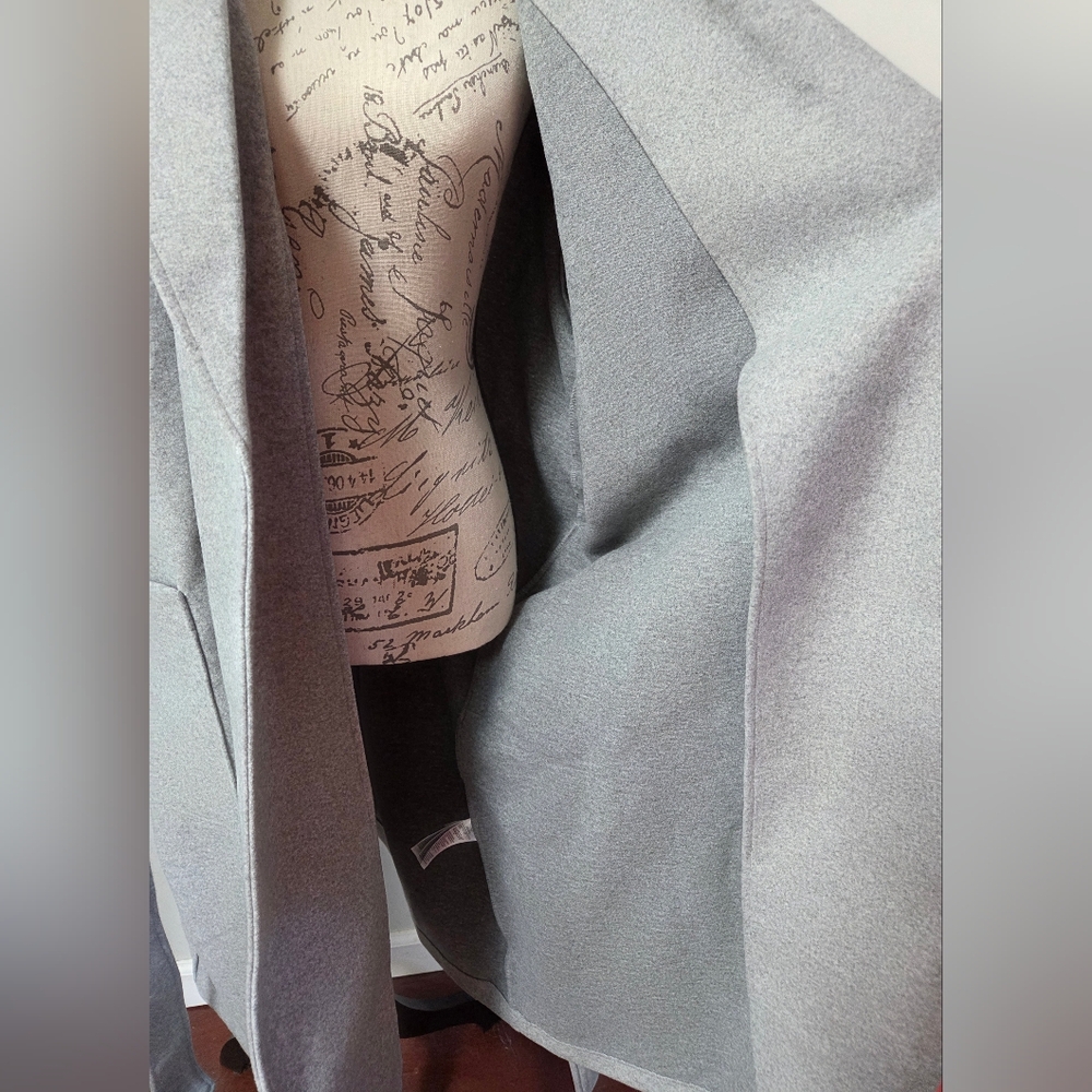 Gap Factory Light Gray Relaxed Topcoat In XXL - Picture 11 of 13